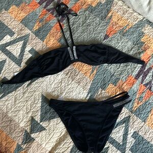 Sexy La Perla Bikini with crystal embellishments